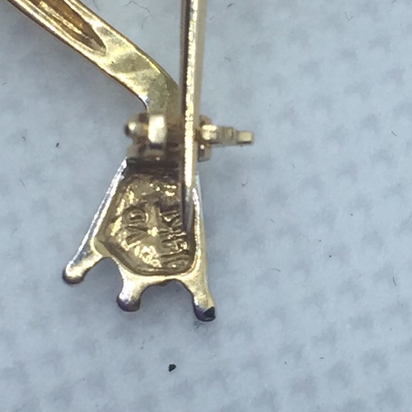 14K Yellow and White Gold Tree Frog πΈ Brooch - Picture 12 of 16